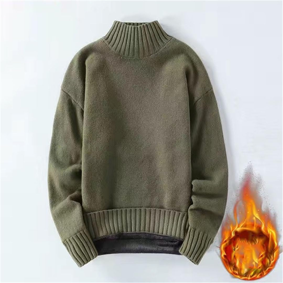 Maglione da uomo a collo alto per maglieria maglioni casual