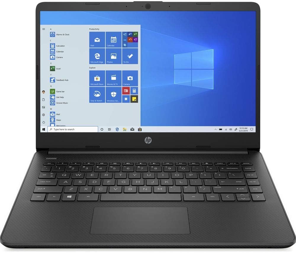 HPStream 14s-fq0508sa 14" Laptop - AMD 3020e, 64 GB eMMC, Black