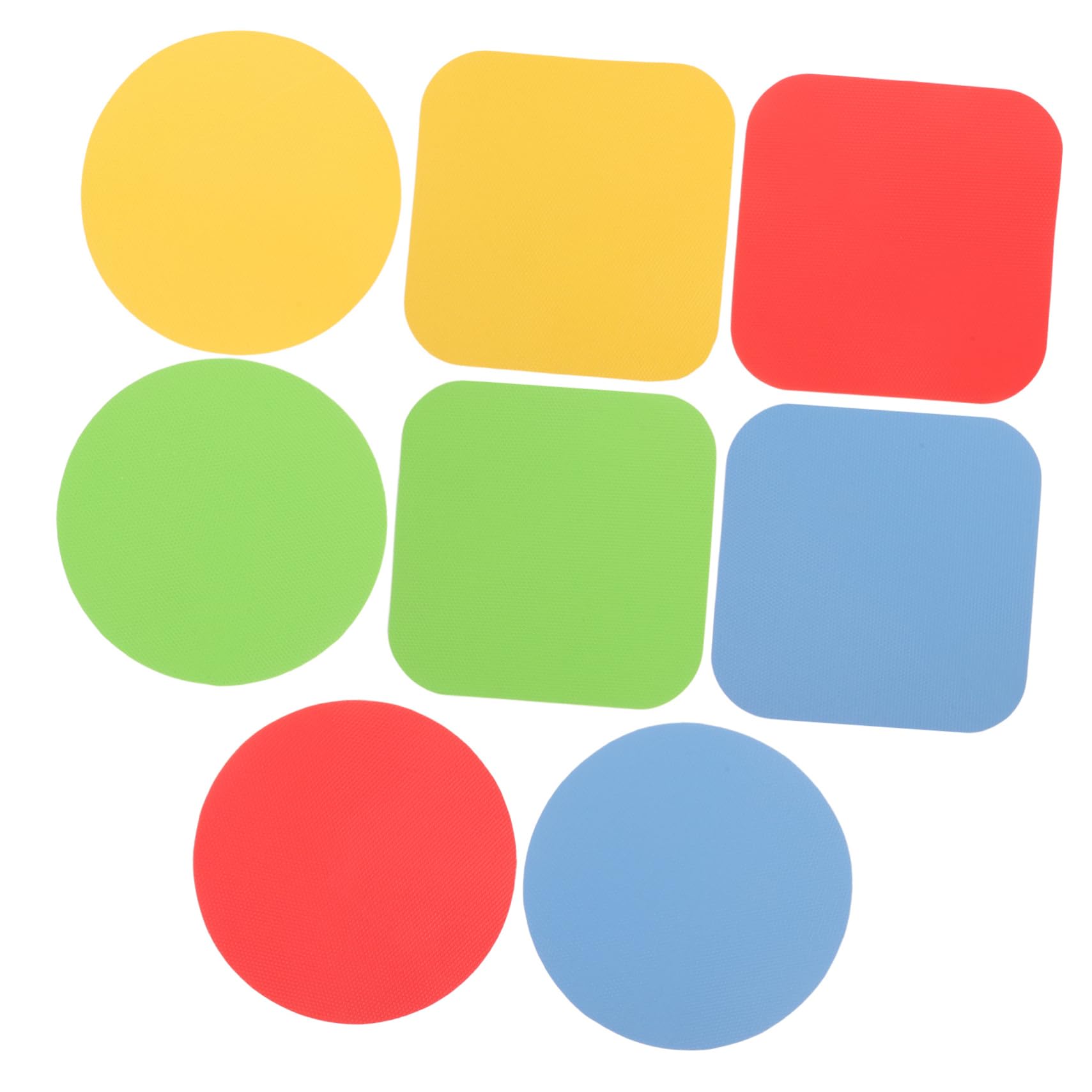 GRIRIW 8Pcs Rubber Jar Opener Gripper Pads Non Slip Kitchen Gadget Heat Resistant for Seniors Women Effortless Bottle Opening