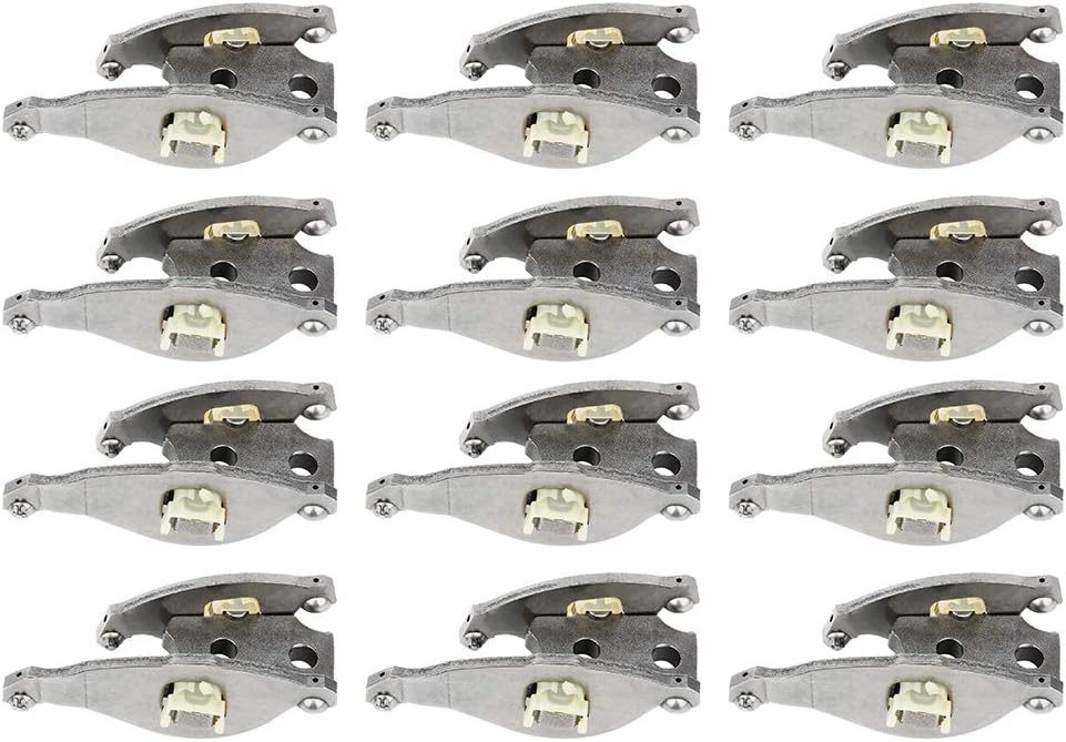 SCITOO 8C3Z-6A588 Diesel Intake Rocker Arm Carrier Complete Fit for 2008-2010 for Ford F-250 Super Duty for Ford F-550 Super Duty for Ford F-350 Super Duty Engine Valve Rocker Arm 12PACK