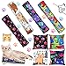 Hungdao 8 Pieces Catnip Kicker Toys Cat Kick Sticks Interactive Catnip Toys Bite Resistant Cat Pillow Toys Cat Kicker Toys for Indoor Kitten Pet Chew Supplies, 2 Shapes and 4 Designs