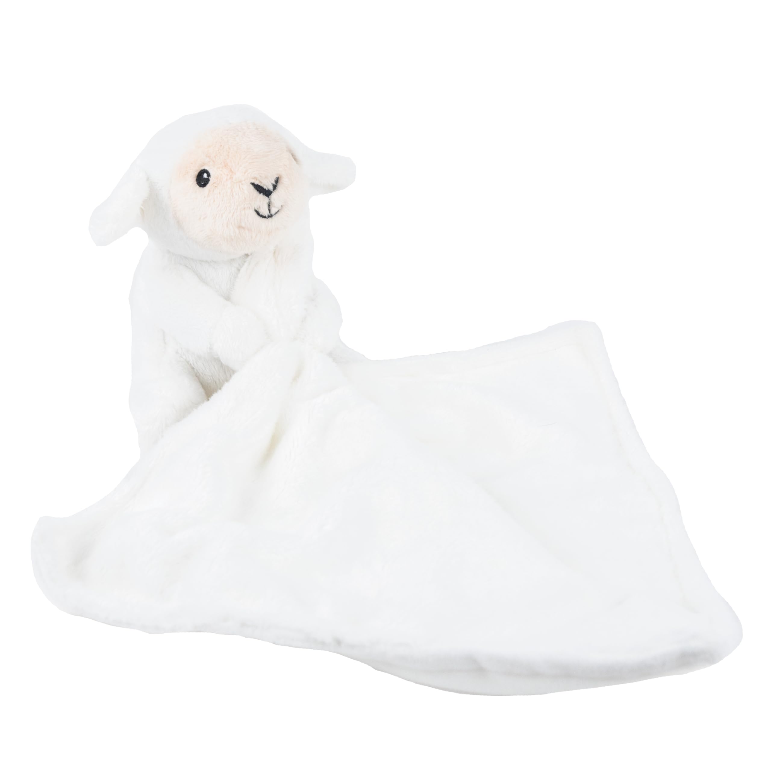 Webbox Layla the Cuddle Lamb - Soft Blanket Puppy & Dog Toy for Separation Anxiety