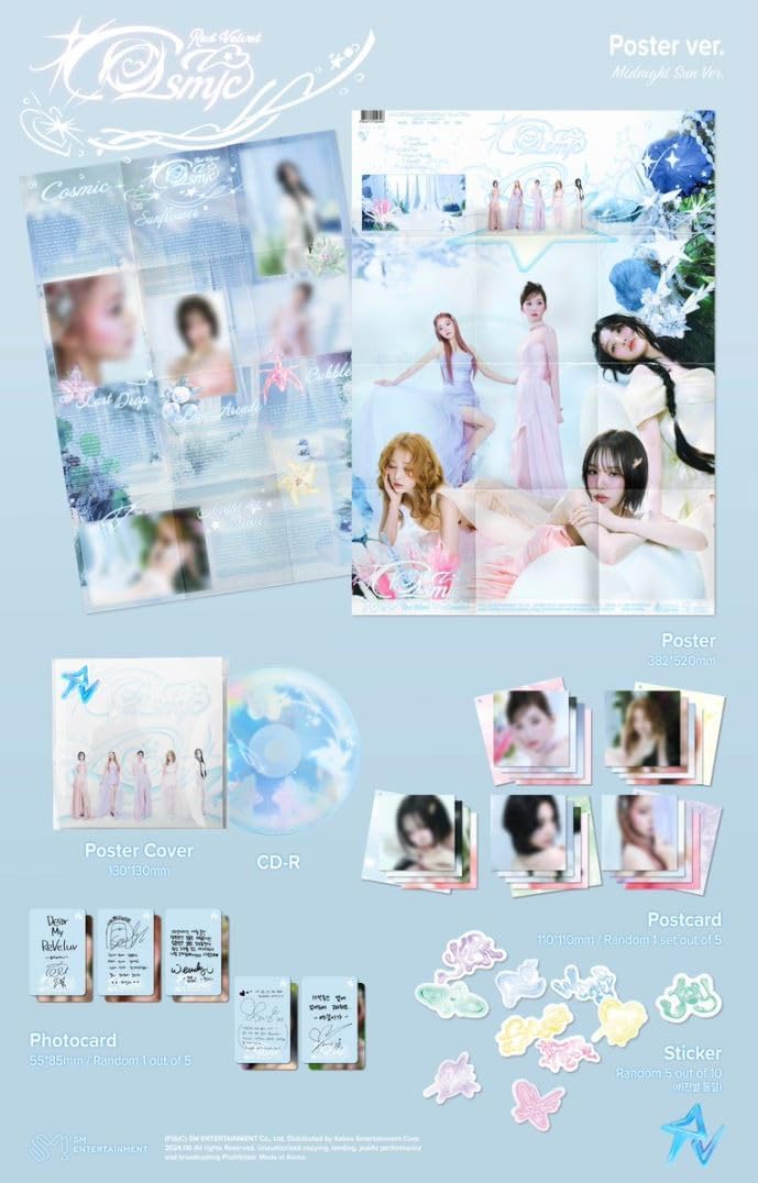 Red Velvet Cosmic Album (Photobook 2 Ver Set), undefined