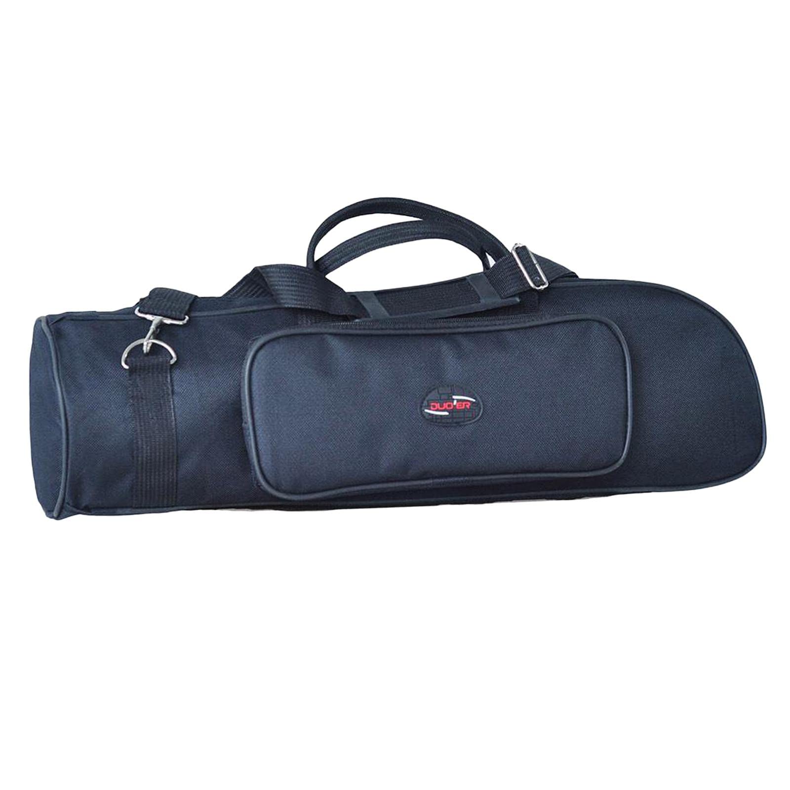 SM SunniMix Étui de Transport pour Trompette de Concert Bandoulière étanche En Tissu Oxford, Noir