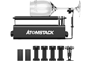 ATOMSTACK R3 Pro Engraver Rotary Roller: Elevate Your Engraving Game for Cylindrical Creations