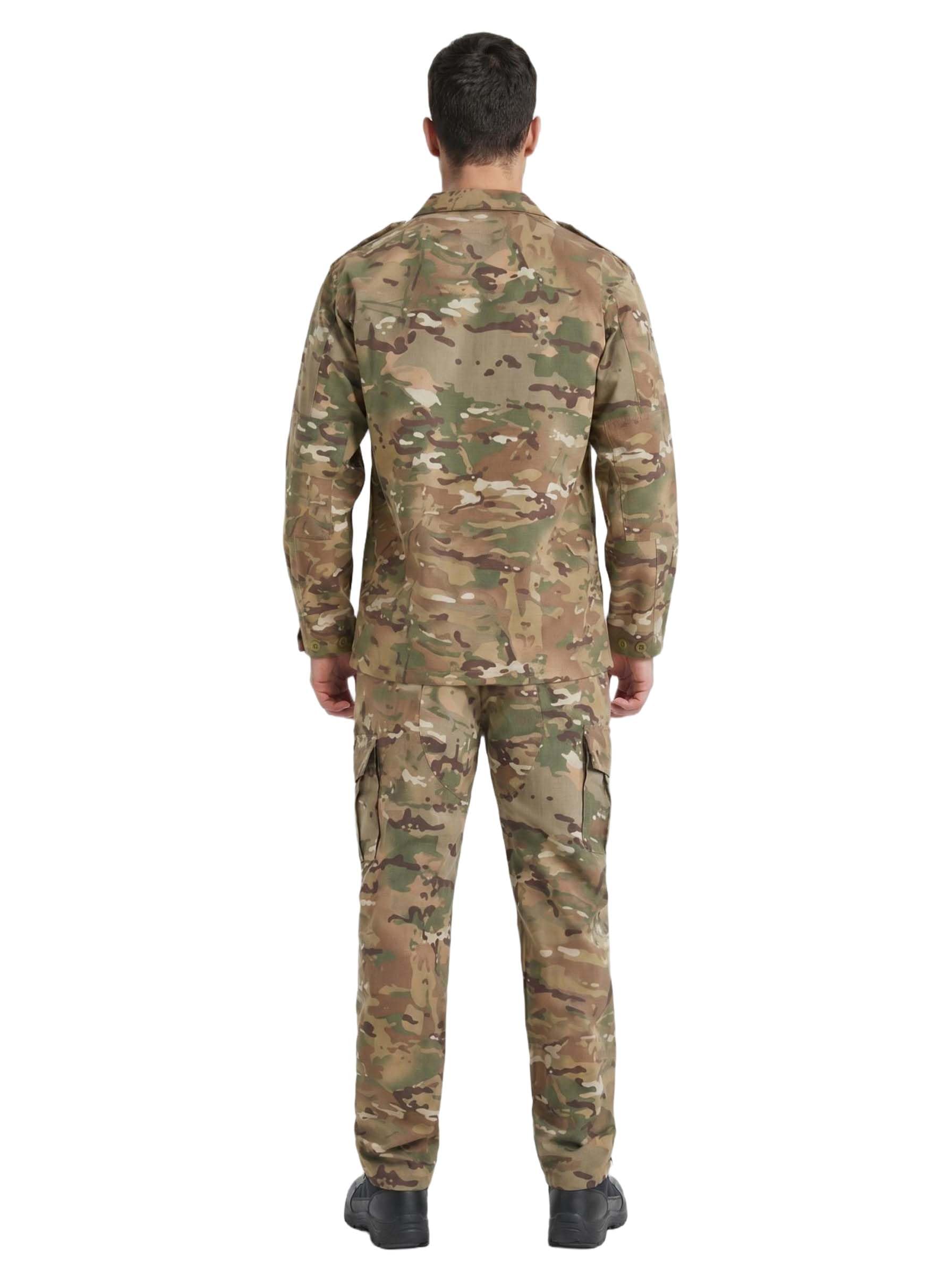 YUSHOW Malla Militar Hombre Traje Airsoft Chaqueta Táctica Manga Larga Pantalones Militar Camuflaje Paintball Uniform Caza Escalada BDU