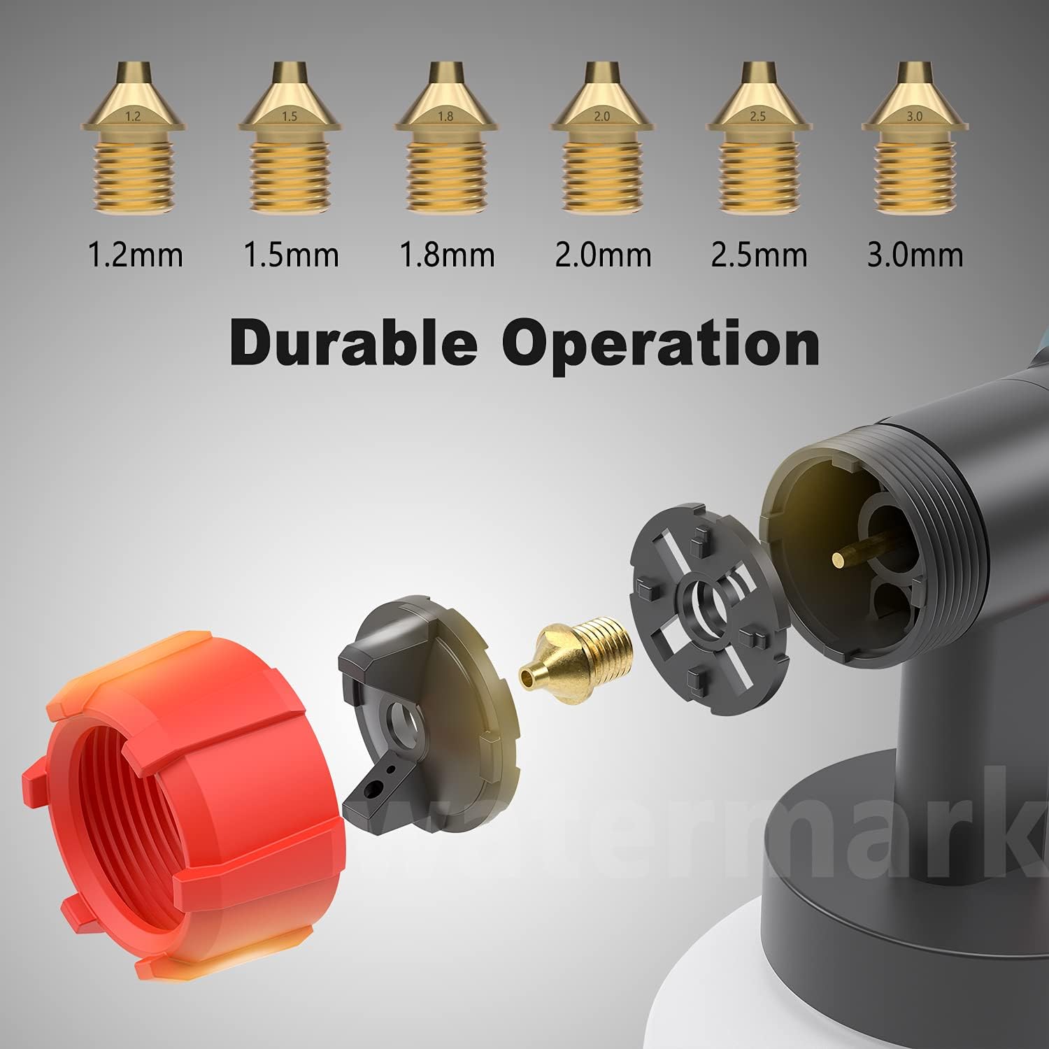 Xoopon Paint Sprayer, 450W High Power Sprayer, with 5 Copper Nozzles & 3 Spray Patterns, Suitable for Furniture, Fence, Wall, etc : Tools & Home Improvement