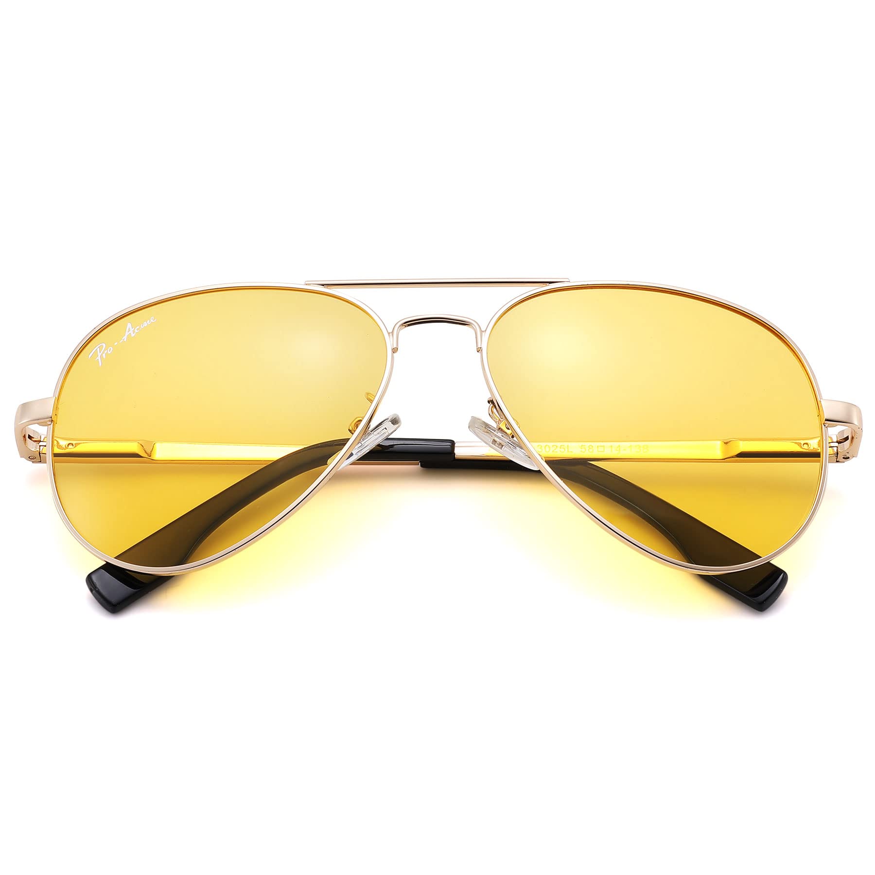 Classic Polarized Aviator Sunglasses 100% UV Protection, 52mm 58mm 63mm