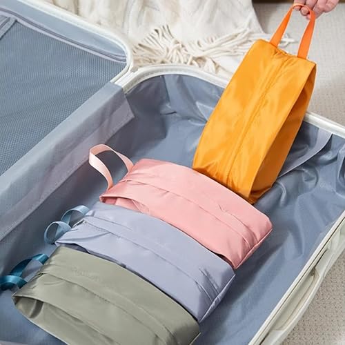 Miniatura 6 de 4Pcs Travel Underwear Organizer Bag Travel Socks Organizer Bag Portable Packing Organizers for Lingerie Panties Cosmetics