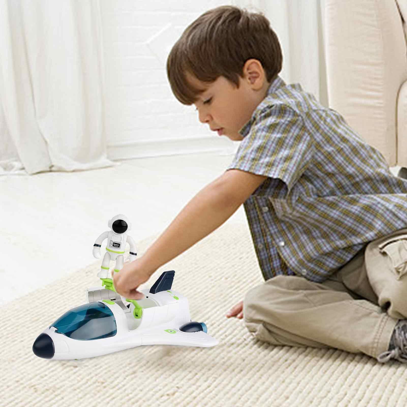 Generisch -Astronauten-Spielzeug,ABS geruchloses Spielzeug für - Raumschiff-Raketenspielzeug mit Lichtern, Geräuschen und Batterie für Klassenzimmerpreise, Strumpffüller