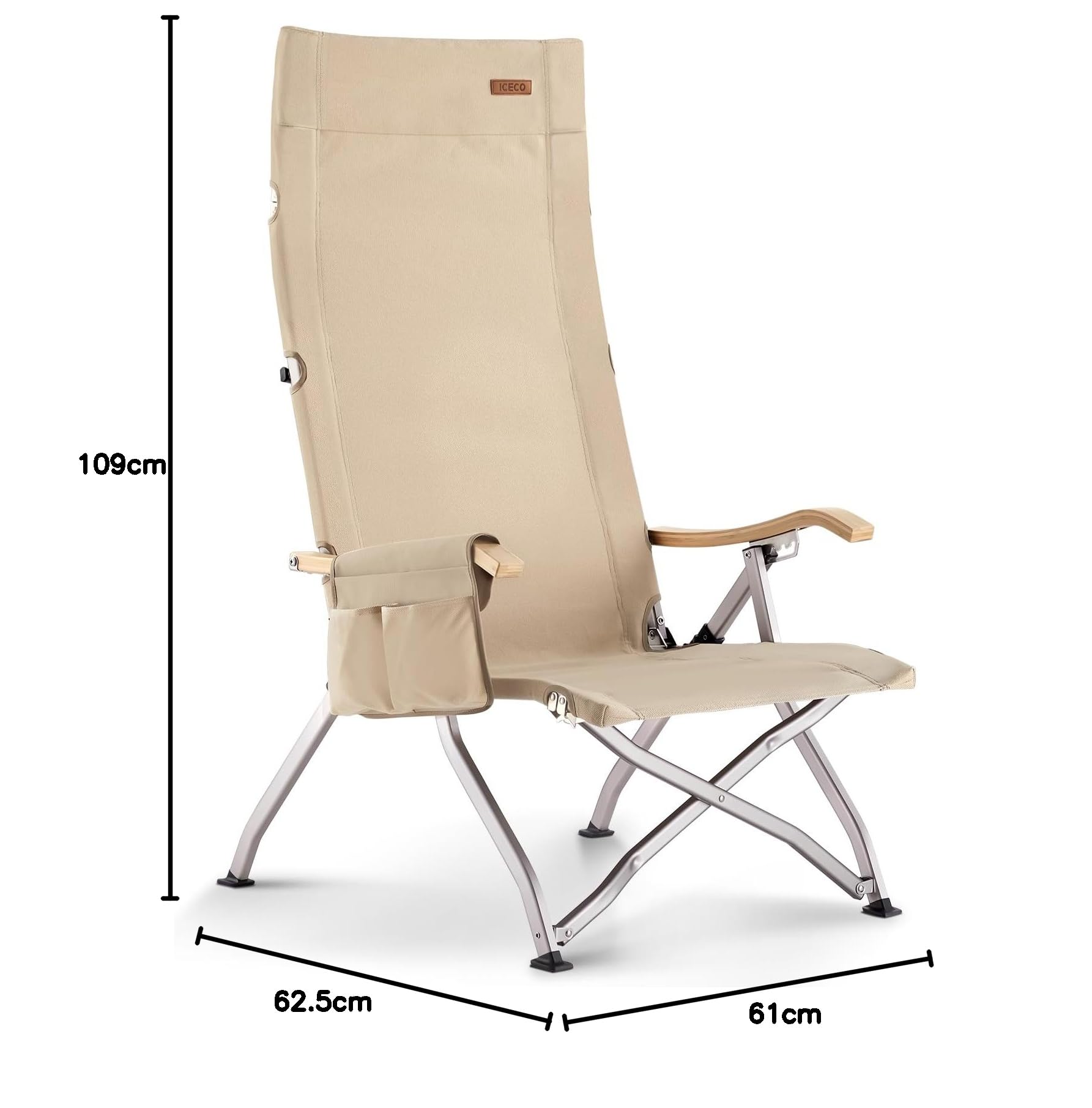 Amazon.co.jp: ロースタイル ICECO 4段階リクライニング式