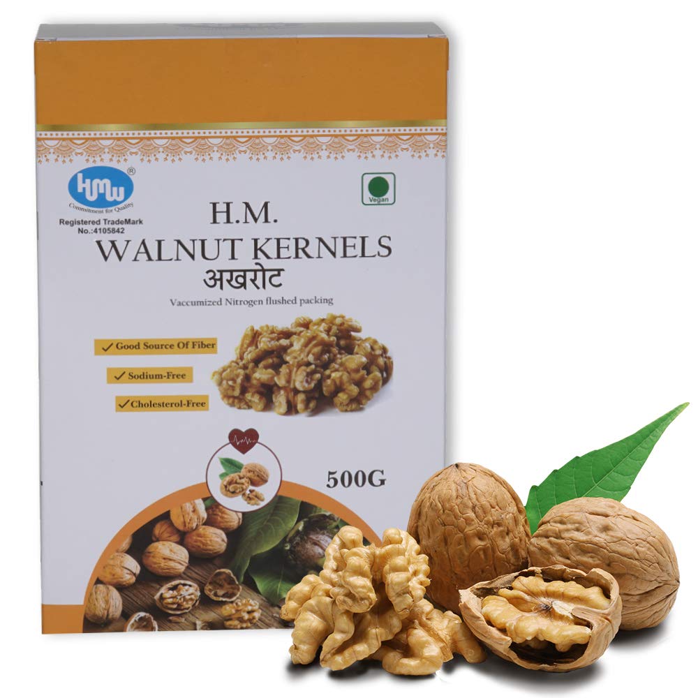 HMW Walnut Kernels Akhrot Shell (1 kilograms)
