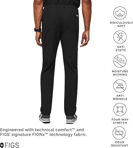 Miniatura 3 de FIGS Pantalones médicos cargo Cairo, ajuste clásico de pierna recta