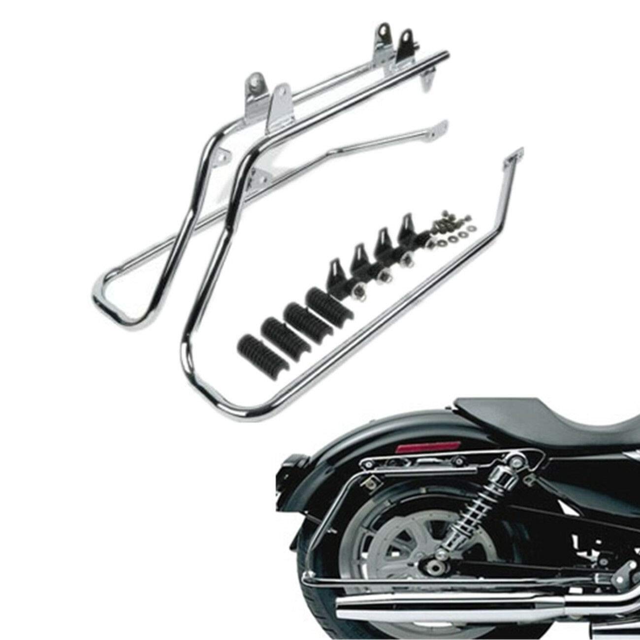 TCMT Saddlebag Saddle bag Conversion Bracket Fits For Harley Fit For Harley Fit For Harley Heritage Softail, Softail Deluxe 1984-2017(Except for Deuce Models, Softail Slim, Fatboy)