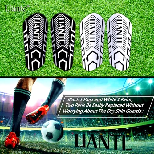 Uantc Soccer Shin Guards - Shin Guards Soccer Youths 2 Pairs thumb #4