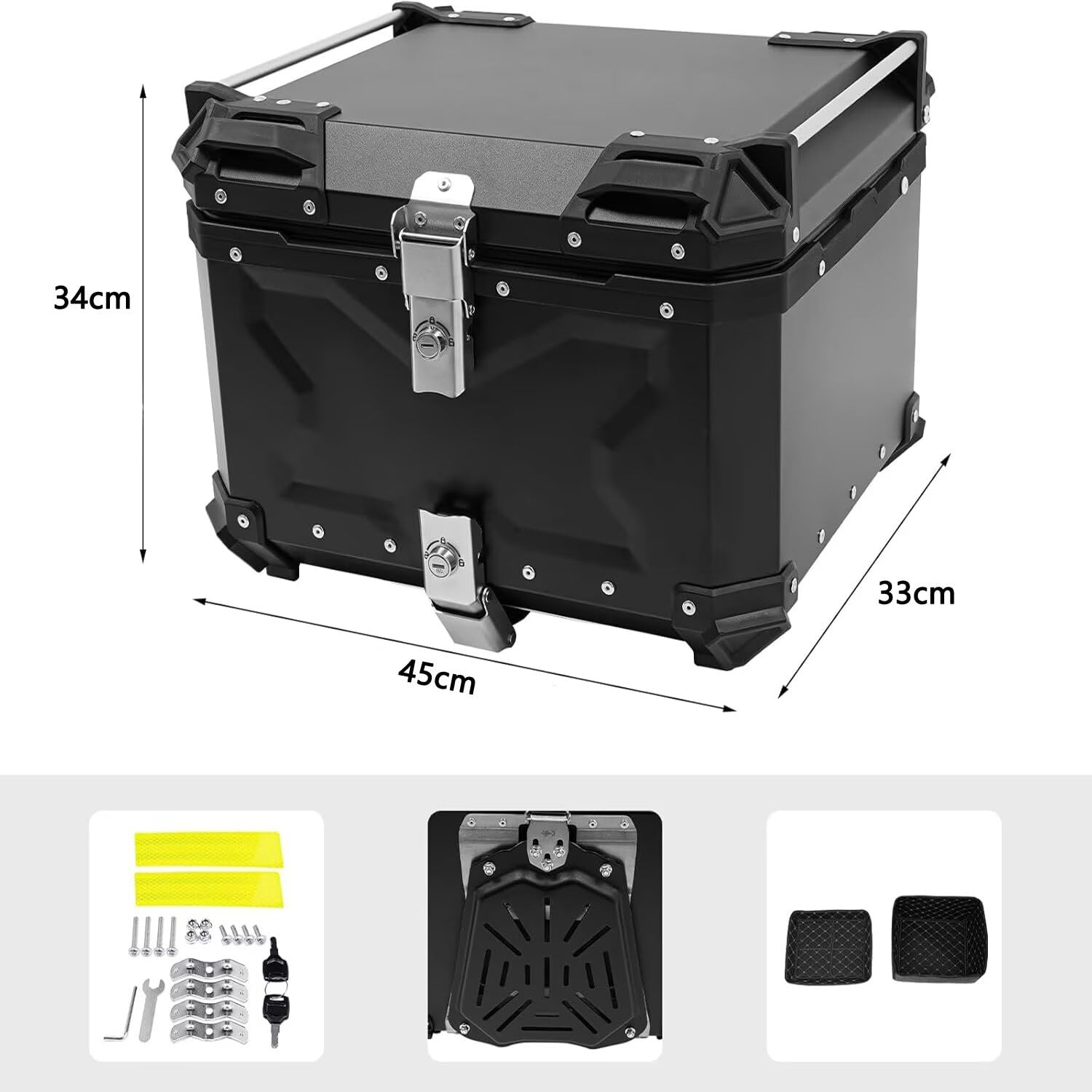 Amazon | ヤマハ セロー250 45L/55L アルミトランクケース Amazon | ヤマハ セロー250 45L/55L アルミトランクケース