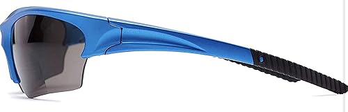 Miniatura 9 de The Benton - Lentes de sol de lectura bifocales, unisex, deportivos y envolventes alrededor de medio marco, para hombres y mujeres + 1.50 naranja