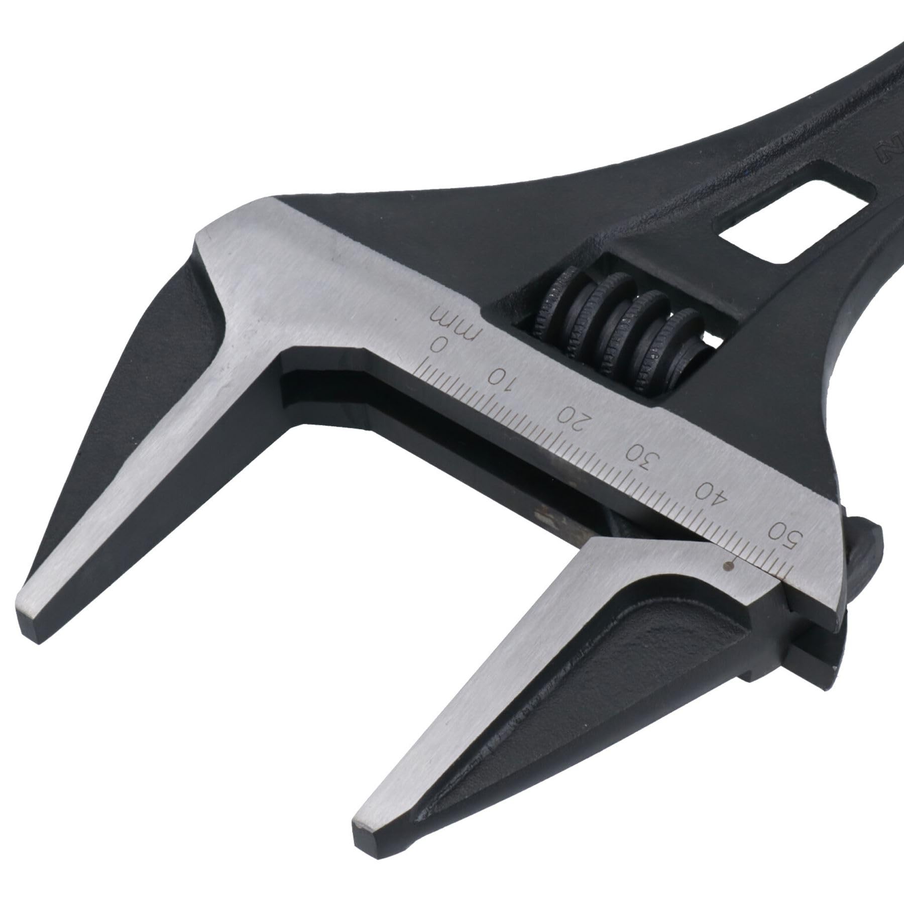 AB Tools Clé à molette à mâchoire mince super large et réglable 0 - 54 mm
