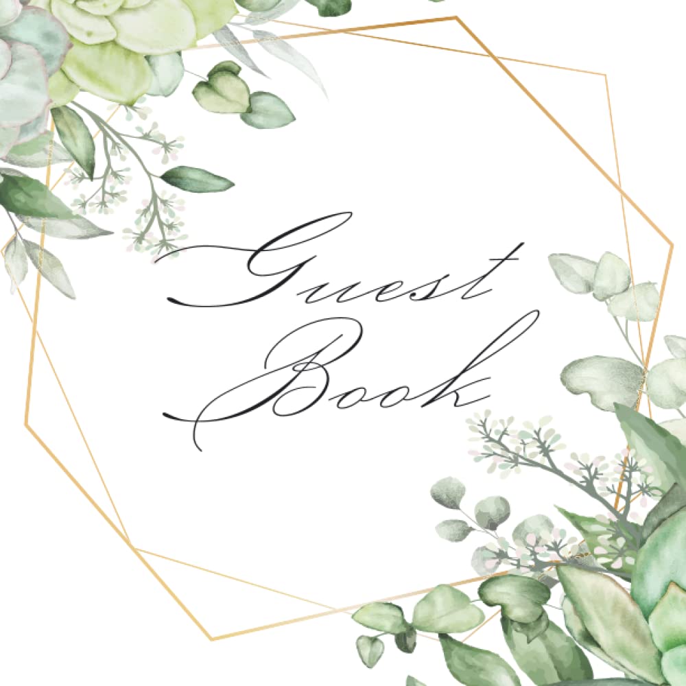 Wedding / Bridal Shower Guest Book: Bride Advice Book - Beautiful Page Designs for Well Wishes, Advices, Photo Book and Gift Log