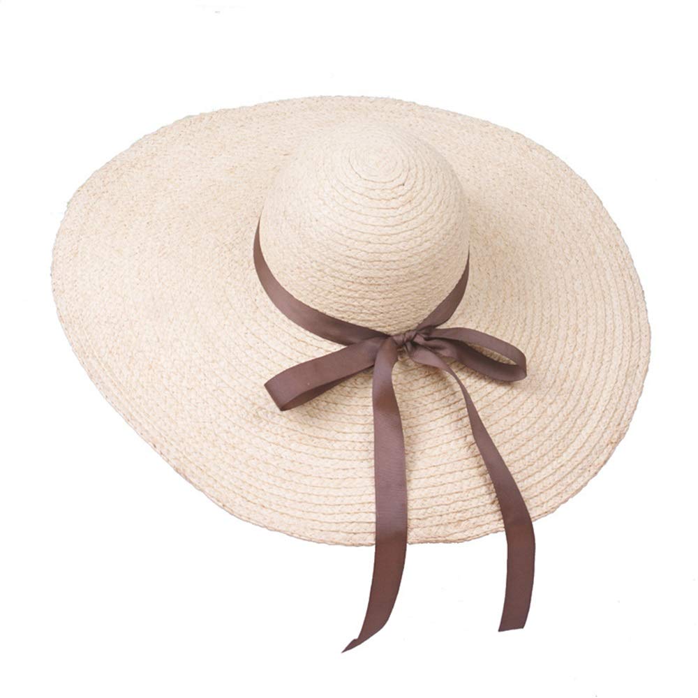 Sombrero de Paja para Mujer Sombrero de Paja Ajustable for Fiesta en la Playa Verano for Mujer Verano, para la Playa