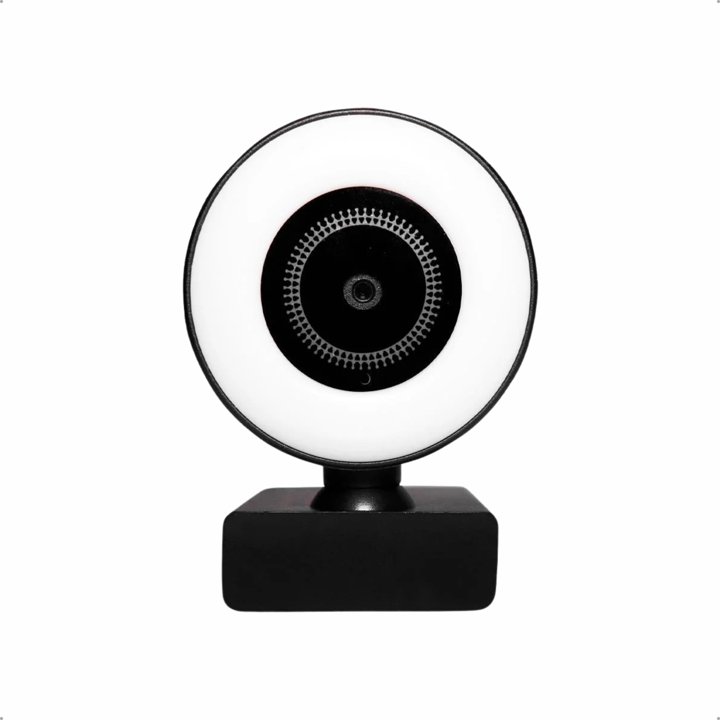 OEX Webcam com Led Full HD 2K - Conexão USB W300, Preta