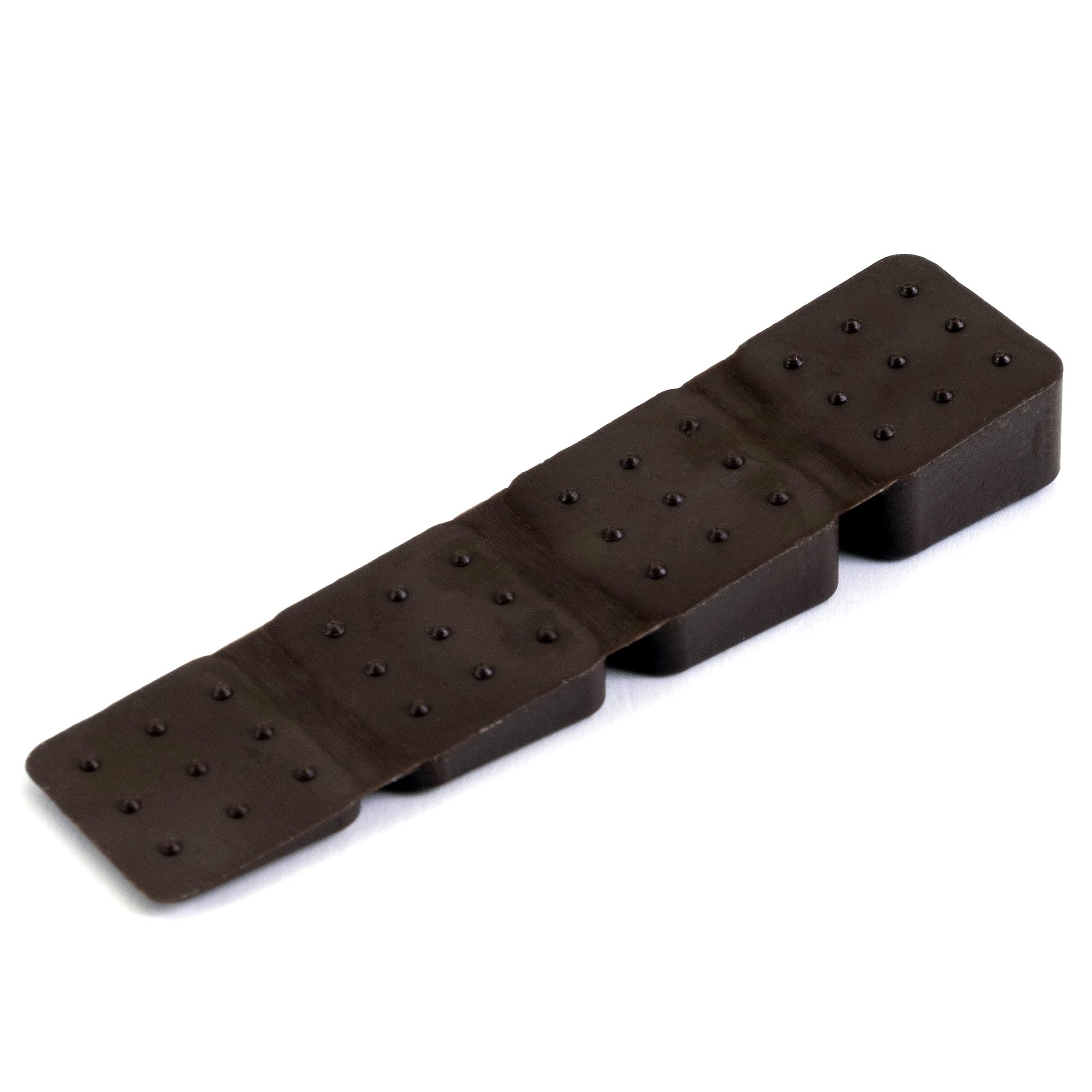 25 x Mprofi MT® Furniture Wedges Wheel Chocks Compensation Wedges Made of Plastic with Integrated Destruction Points Brown - Image 2