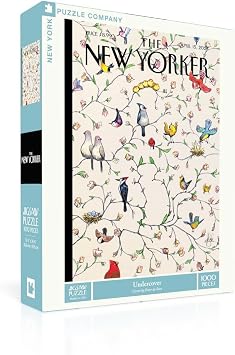 New York Puzzle Company - New Yorker Undercover - 1000 Piece Jigsaw Puzzle for Family Game Nights by Peter de Seve