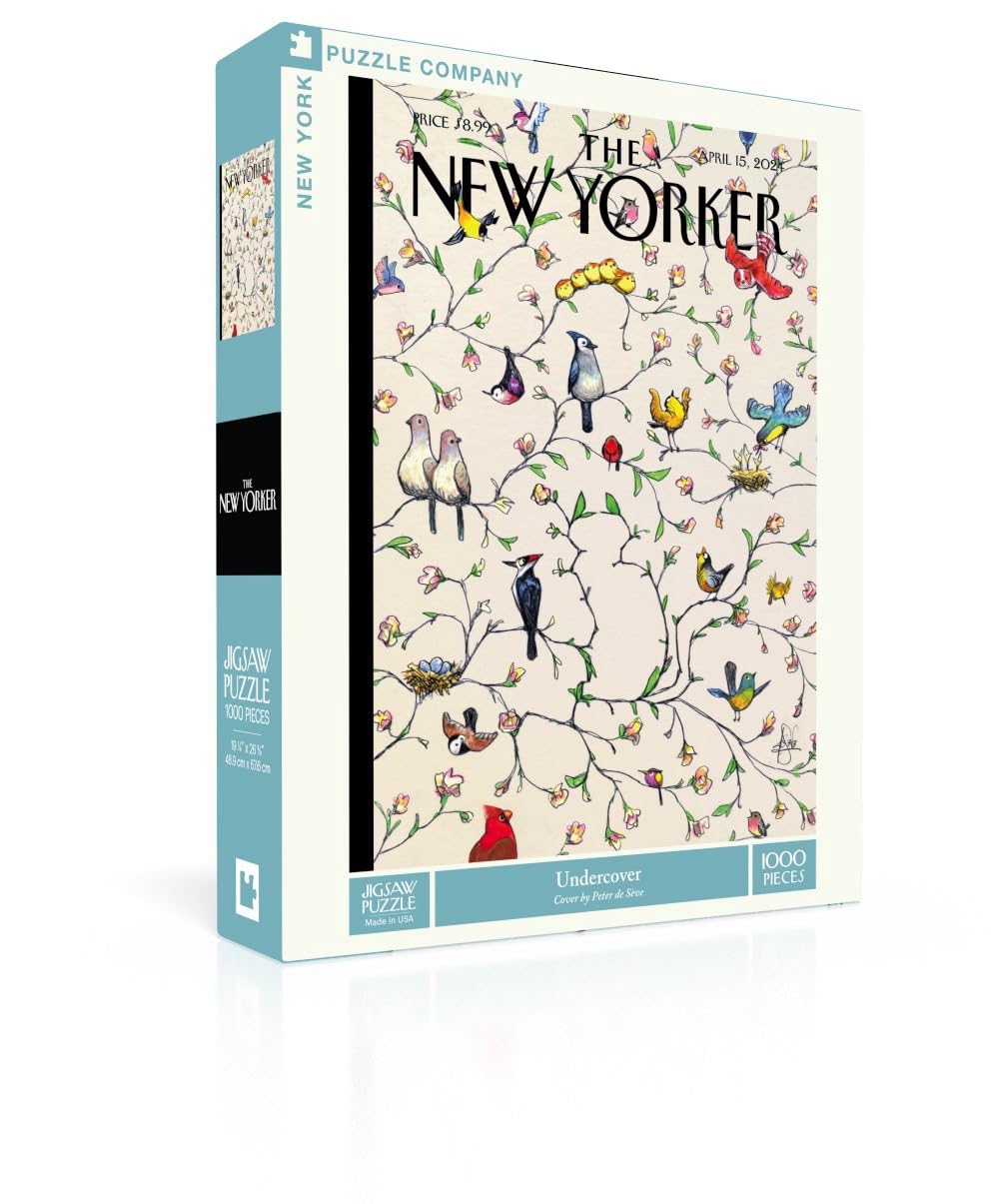New York Puzzle Company - New Yorker Undercover - Puzzle de 1000 pièces pour adultes par Peter de Sève
