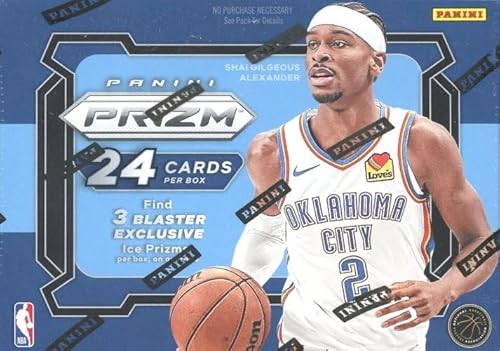 2024/25 Panini PRIZM Basketball Factory Sealed Blaster Box with (3) EXCLUSIVE ICE PRIZMS! Look for Rookie Penmanship Autographs and Instant Impact and Deep Space Inserts!
