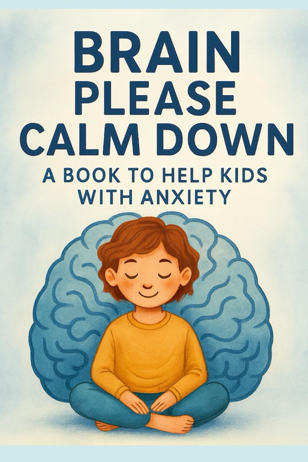 Brain Please Calm Down: A Book To Help Kids With Anxiety (Books for Kids)