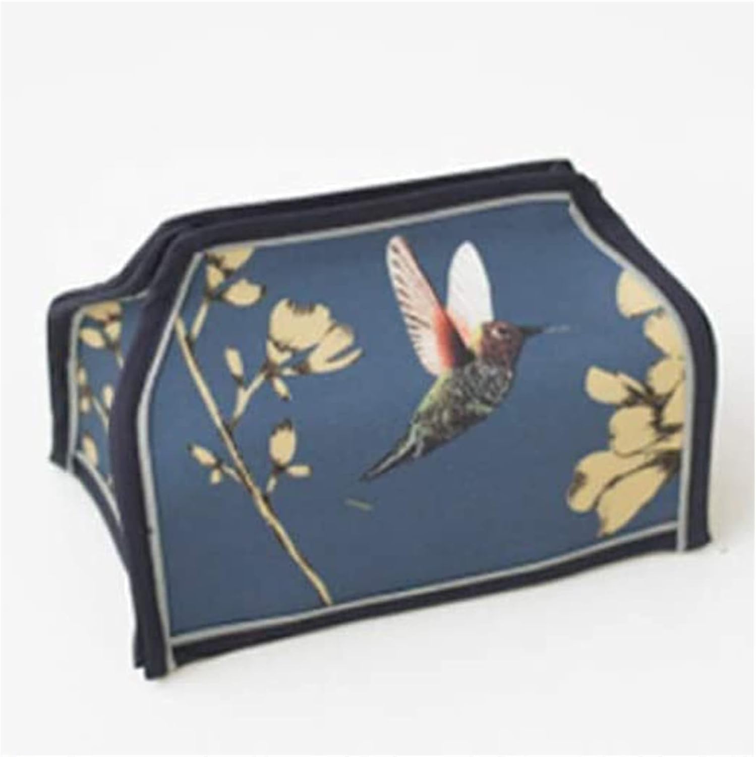 Toilet Paper Holder Tissue Box Cover Cloth Cotton and Linen Removable Car Pumping Tray Toilet Tissue Bag Creative Pumping Paper Bag Decor Paper Towel Holder for The Bathroom (Color : B)