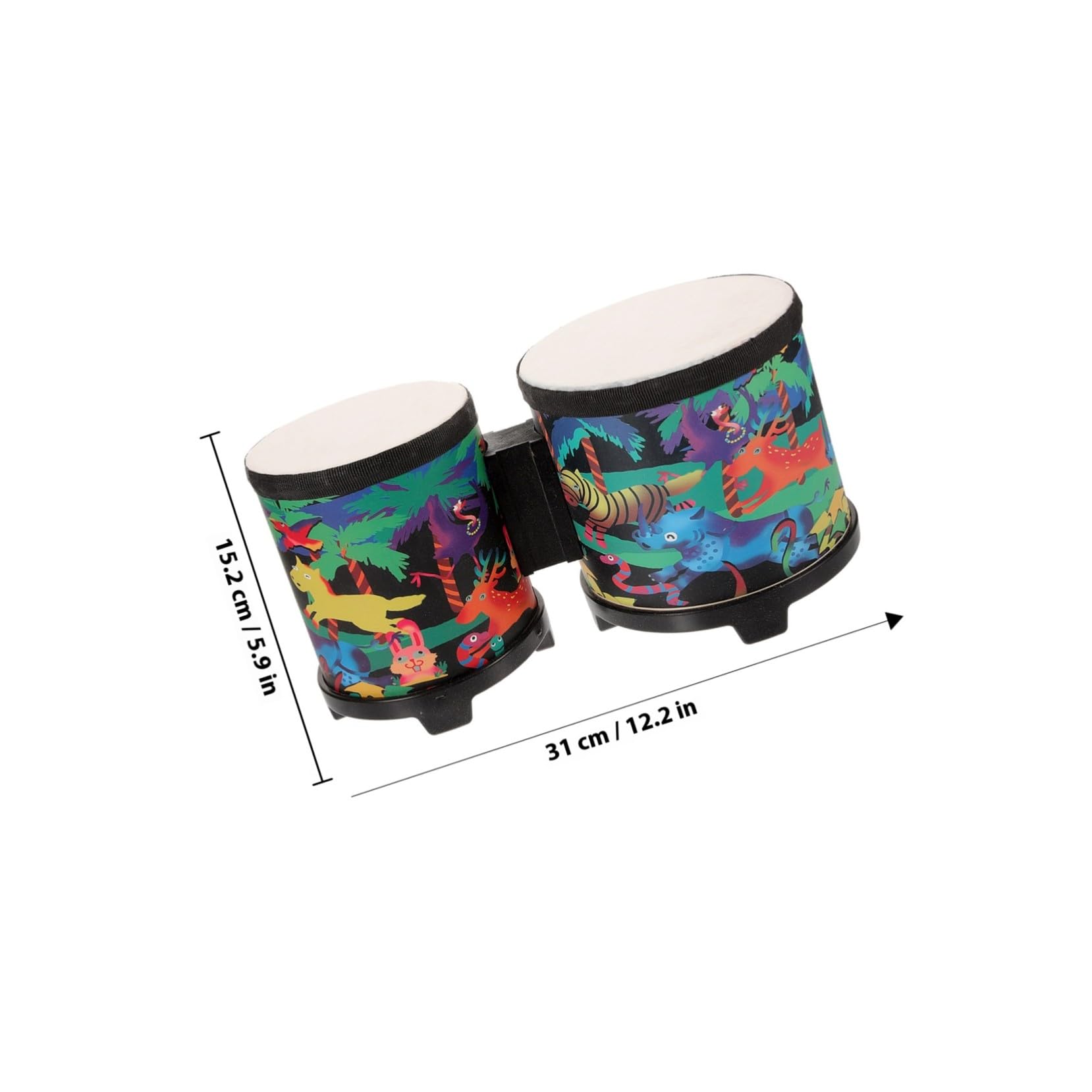 Bongó Infantil Juego de Juguete Pulgadas 6 1 Percusión y 5