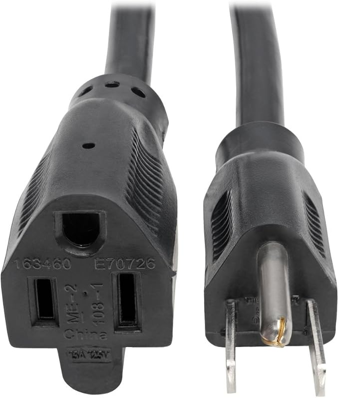 Tripp Lite HeavyDuty Power Extension Cord 15A, 14AWG (NEMA