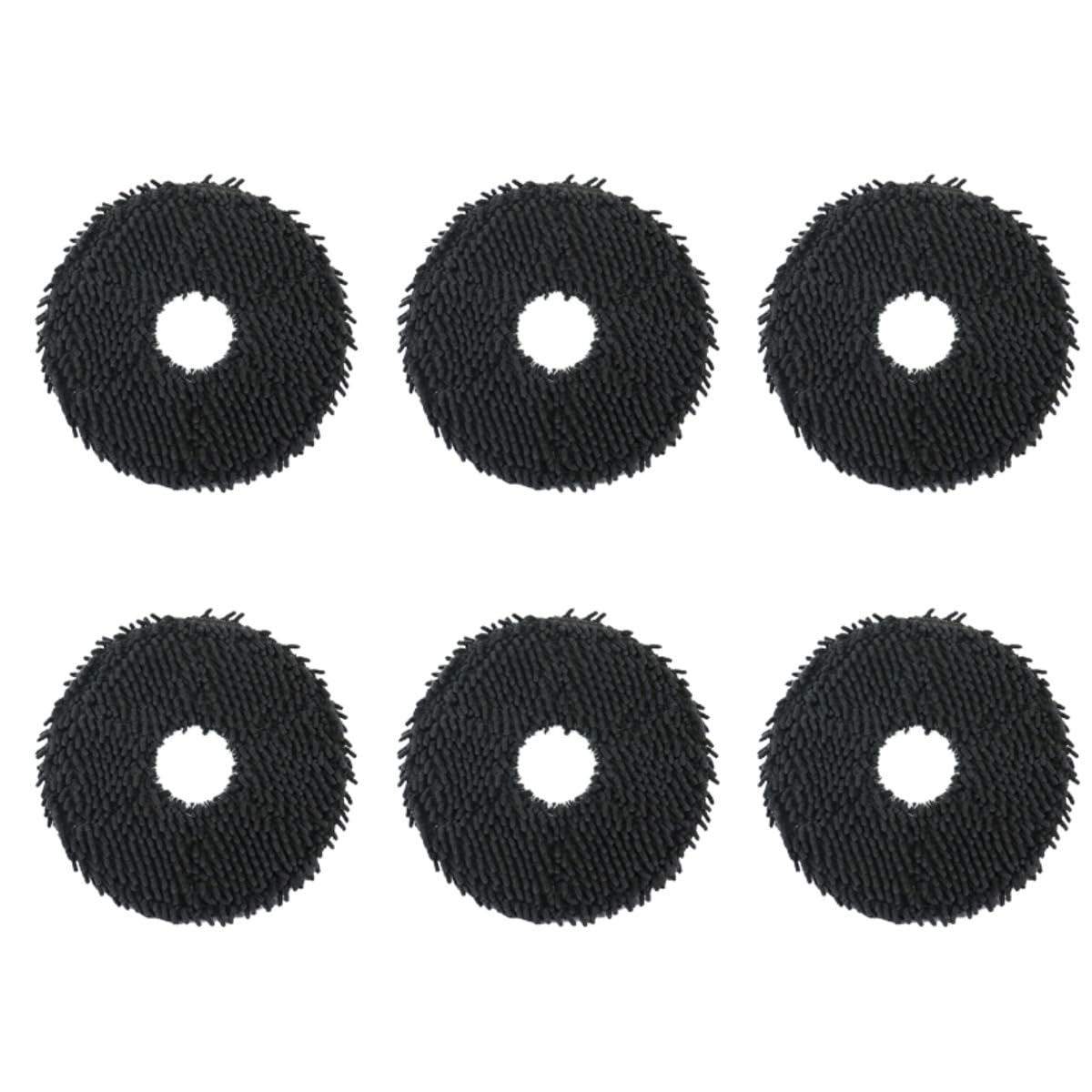INF Washable Microfiber Wipes 6 Pack - Compatible with iRobot Roomba 405 Combo/505 Combo Replacement Pads
