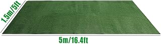 WQAZ Moss Plant Lawn 5M Artificial Synthetic Fake Grass Turf Plastic Green Plant Lawn Garden Decor Durable no Pollution Easy to Clean and Fast Drying (Color : 5X1.5M)