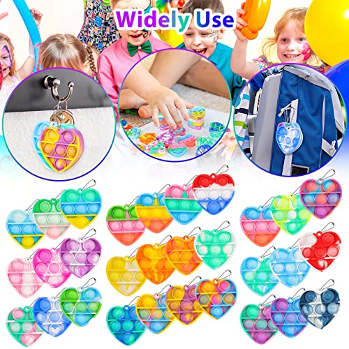 Pop-Fidget-Toys-Bulk-Its-Valentines-Day-Gifts-for-Kids-Classroom-30-Pack-Valentine-Party-Favors-for-Kids-Mini-Pop-Heart-Keychain-It-Fidget-Toy-Fidgets-for-Classroom-Prizes-Birthday-Goodie-Bag-Stuffers Pop Fidget Toys Bulk Its Valentines Day Gifts for Kids Classroom 30 Pack Valentine Party Favors for Kids Mini Pop Heart Keychain It Fidget Toy Fidgets for Classroom Prizes Birthday Goodie Bag Stuffers