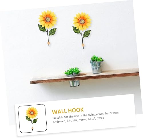 Miniatura 3 de Gancho colgante de forma artesanal colgante decorativo para el hogar, oficina, jardín, diseño resistente, colgador de pared, llaves, sombreros,