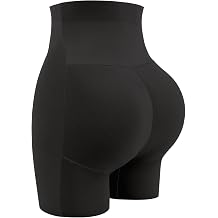 JOYSHAPER Womens Padded Underwear Butt Lifter Panties Shapewear Tummy Control High Waist Hip Pads Enhancer Shorts