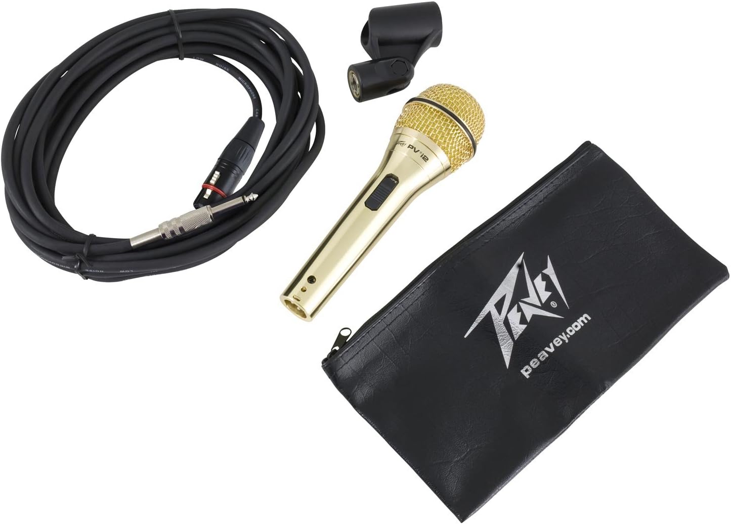Bеѕt Cуbеr Dеаlѕ 🔥 Peavey PVi 2 1/4 Gold Cardioid Unidirectional Dynamic Vocal Microphone with 1/4 inch Cable