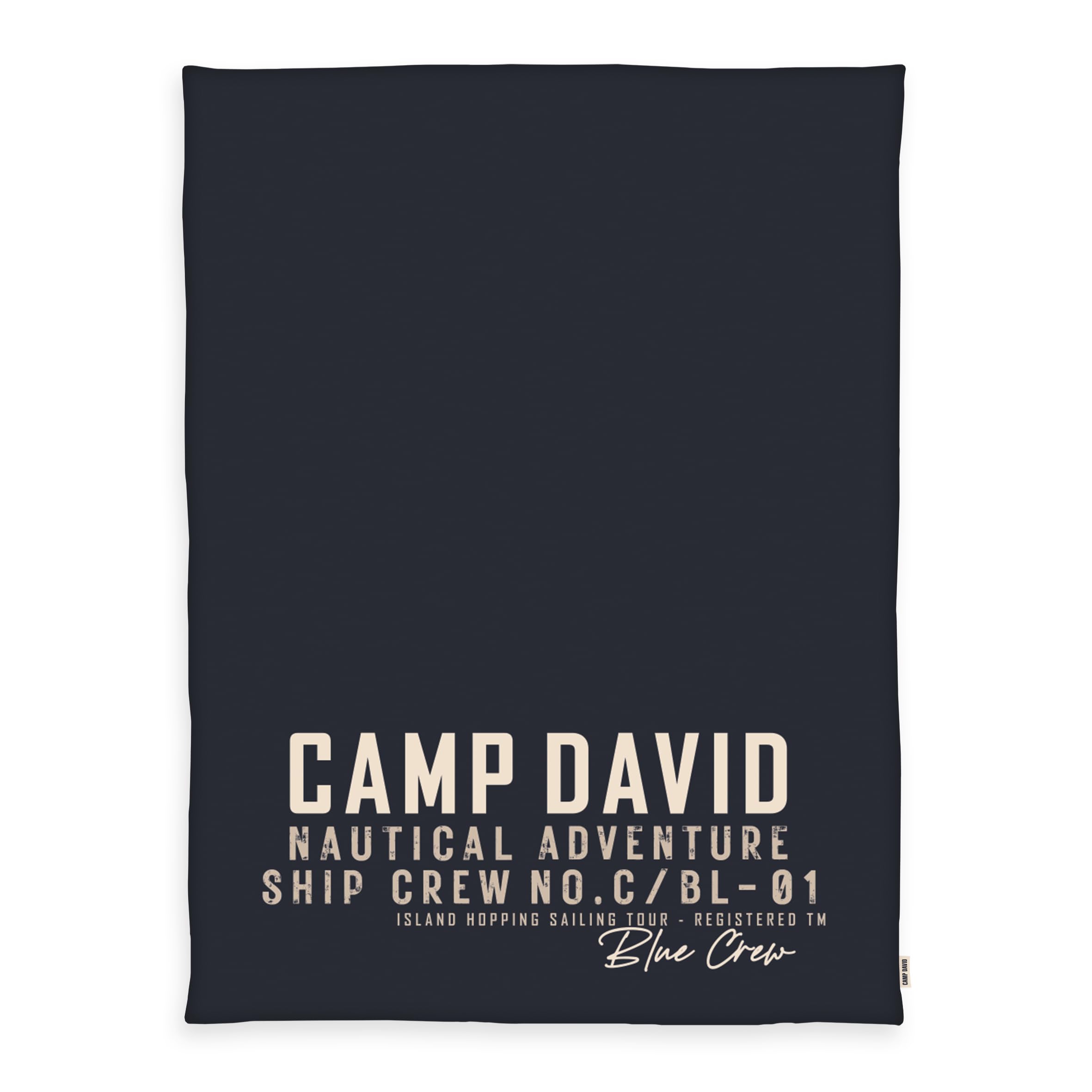 Couverture polaire multicolore Camp David Wellsoft 150 x 200 cm pour vos soirées canapé