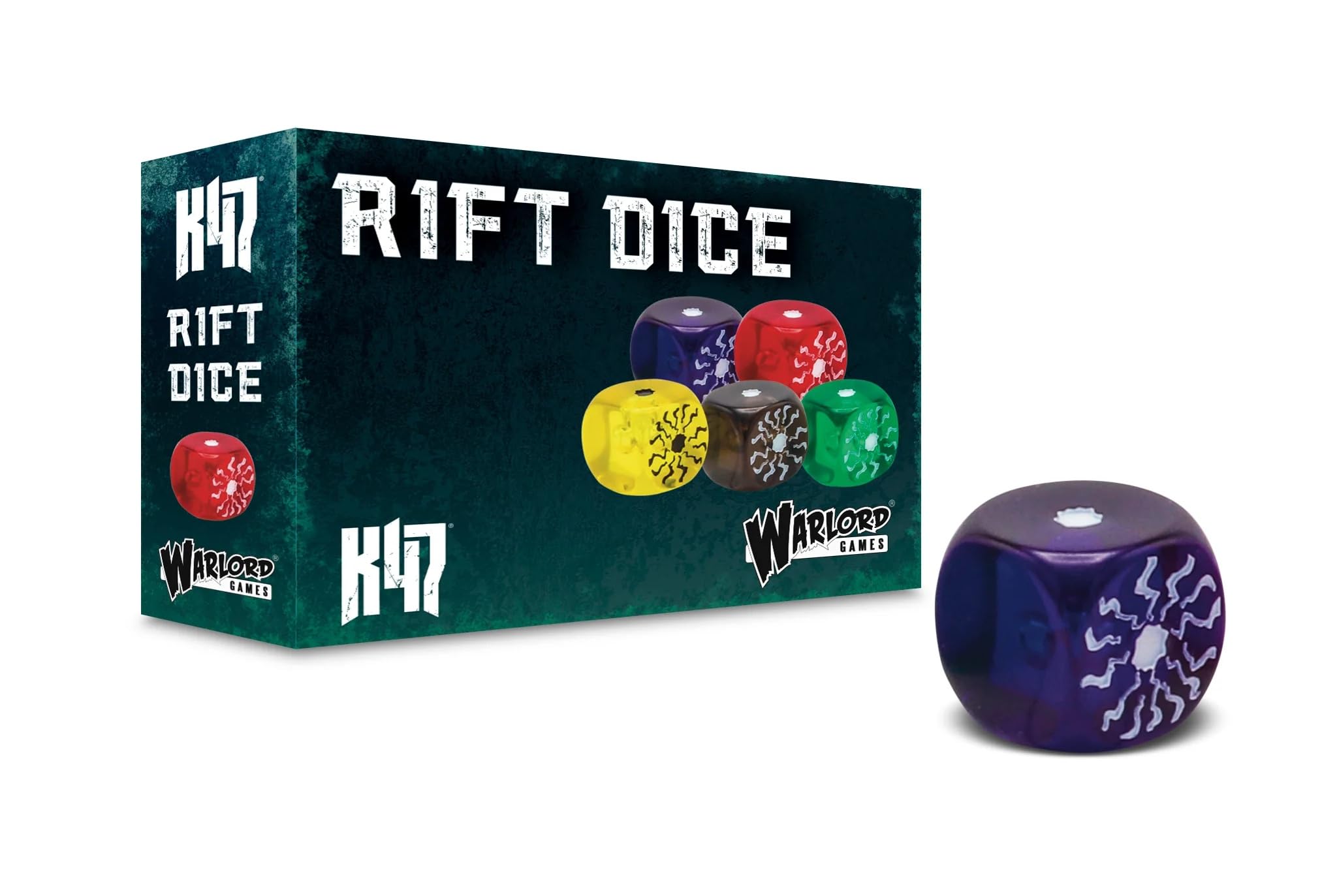 Konflikt '47 Rift Dice by Warlord Games (Blue)
