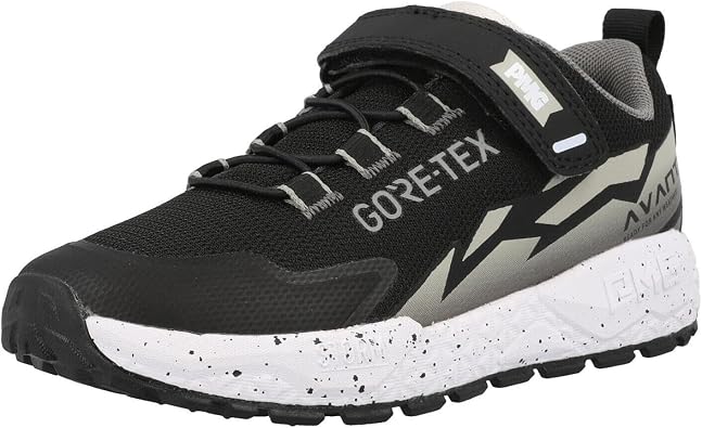 Primigi Storm GTX Sneaker Black Grey Waterproof Gore-TEX Kids