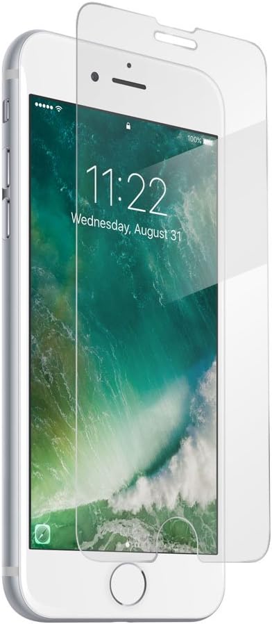 BodyGuardz AlumiTech Pure 2 Glass Screen Protector Clear for iPhone 6 / 6S