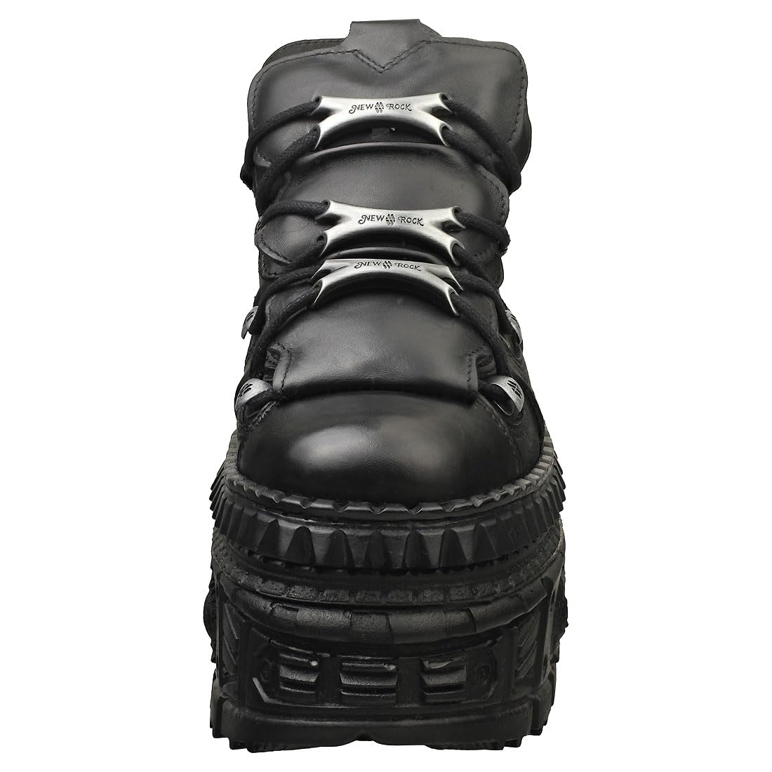 New Rock M-wall106-s9 Stivali Platform Uomo