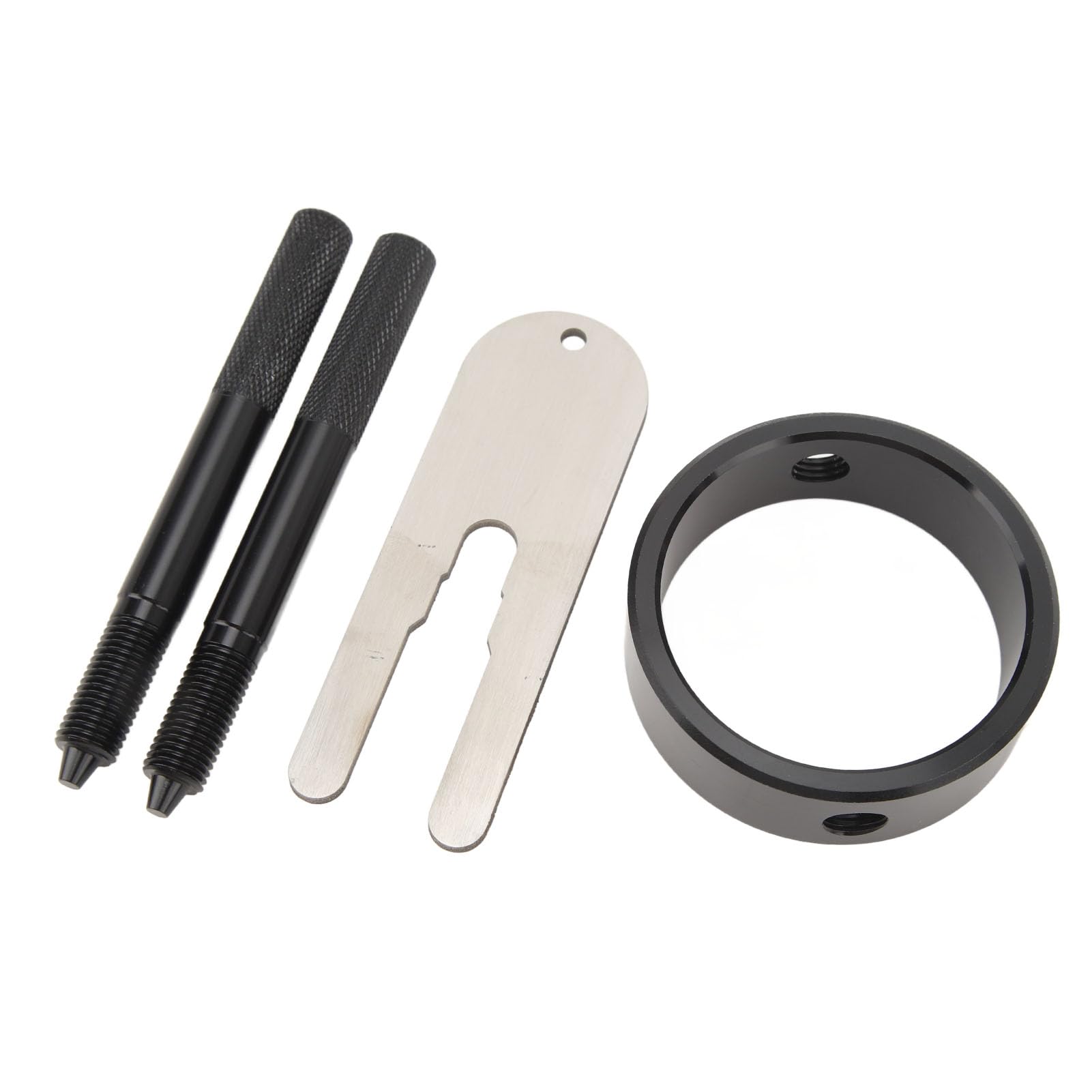 Silverline 4-delige Motorfiets Spanbanden Set, Vermogen 350 Kg Capaciteit 700 Kg 285155 5024763132544