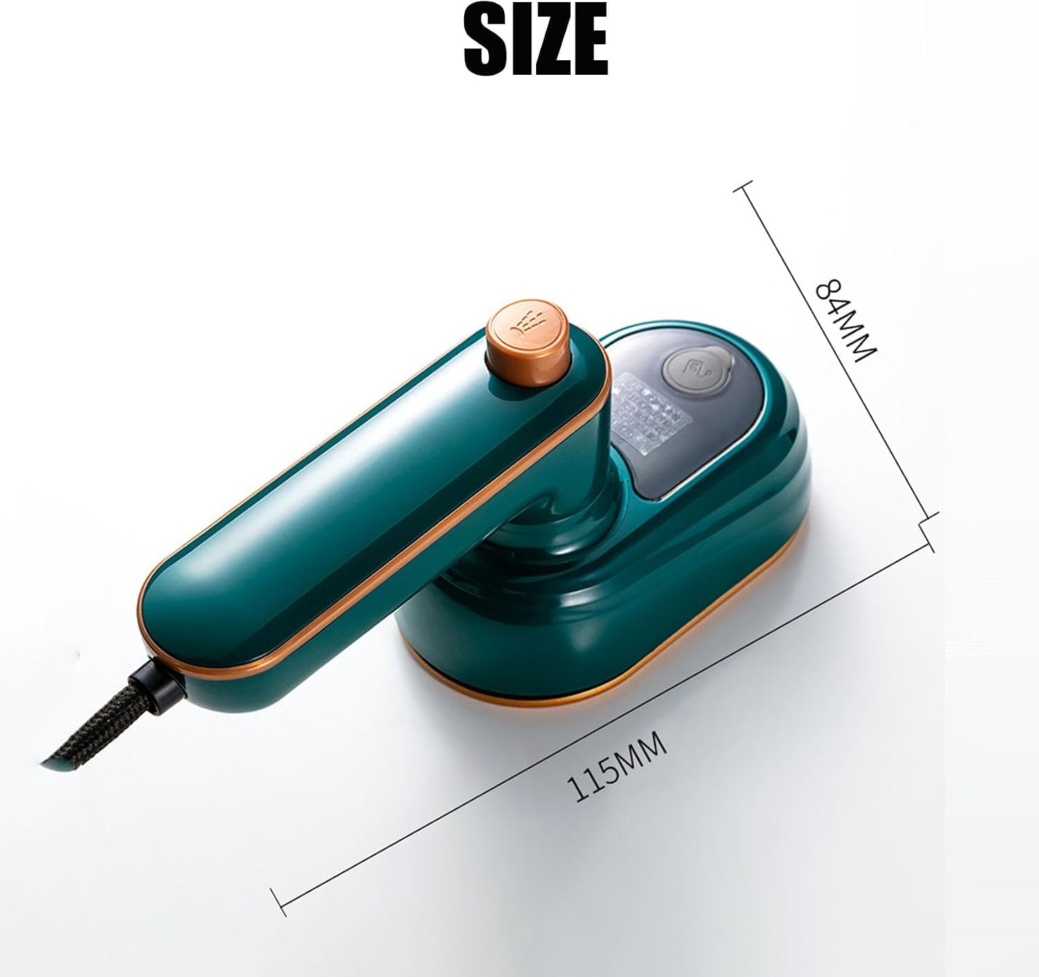 Mini Plancha Y Vaporizador Portátil, Plancha De Viaje 2 En 1, Calentamiento Rápido En 30 Segundos, Diseño Giratorio De 180°, Compacto Y Ligero para Uso Doméstico Y De Viaje. Mix