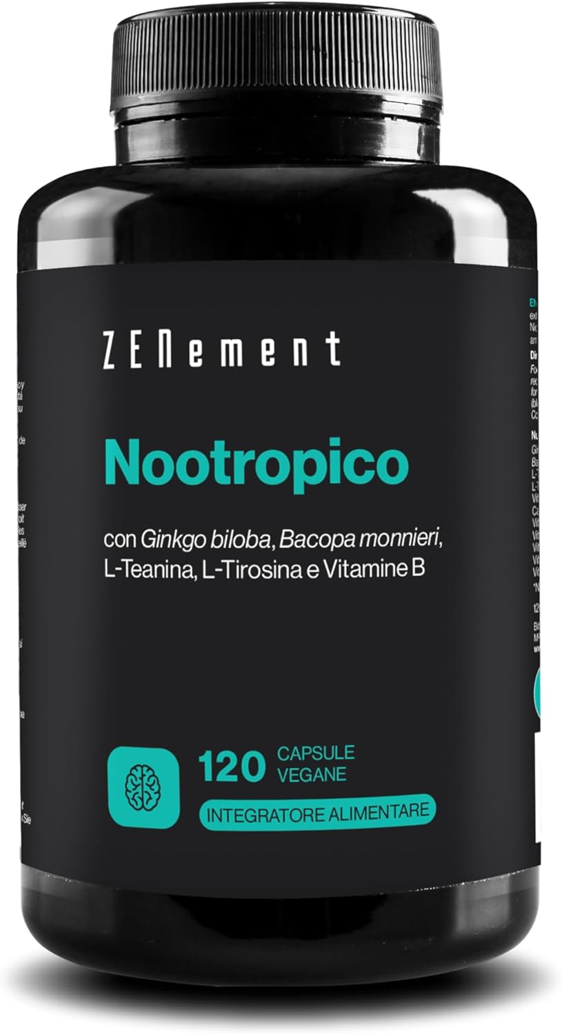 Nootropic, with Ginkgo Biloba, Bacopa Monnieri, L-Theanine, 2 61kyH3rQ26L. AC SL1500 -