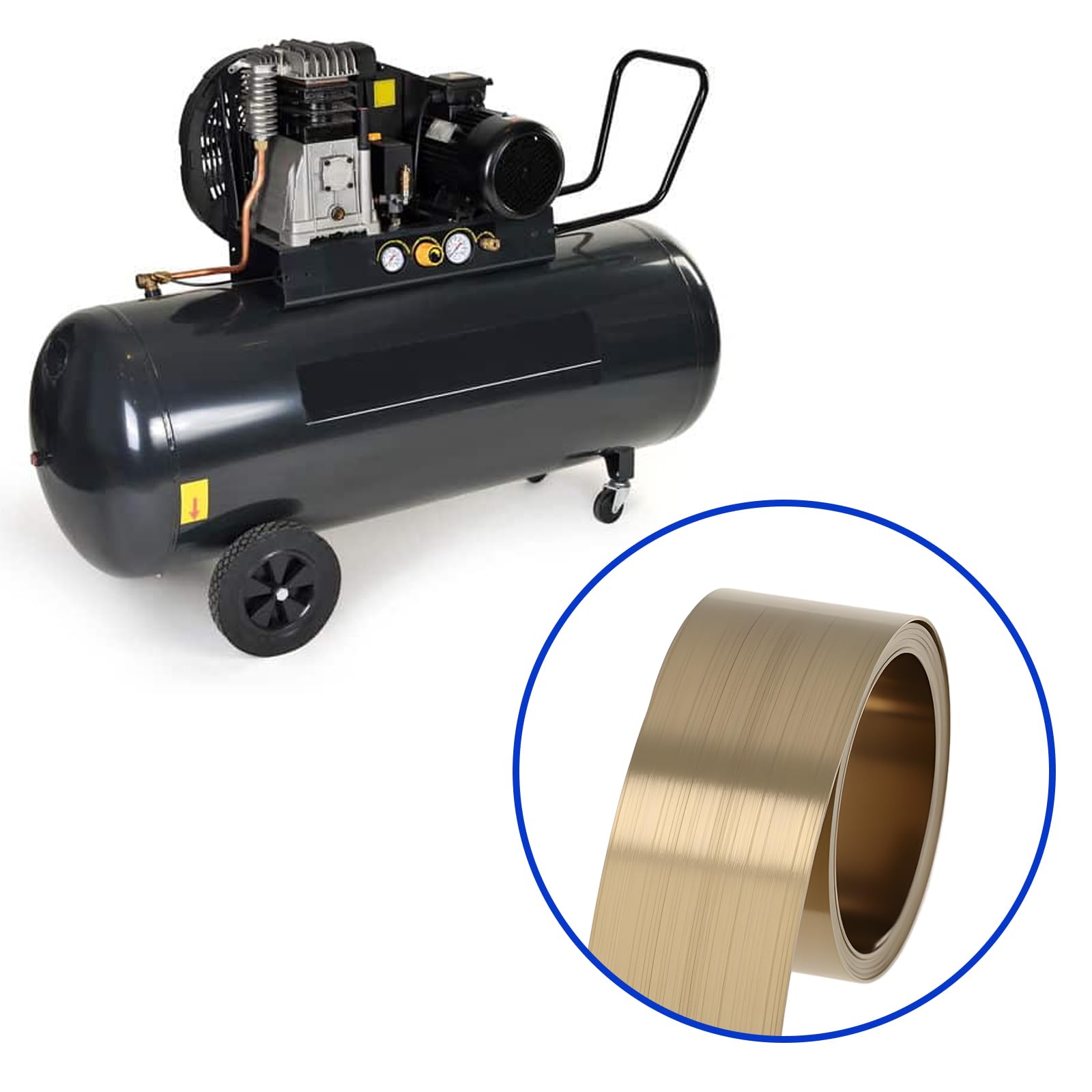 The Lord of the Tools 2Pcs Air Compressor Brush Spring 5140122-80 D55146 D55168 919-16760 Type 0 Air Compressor - Image 3