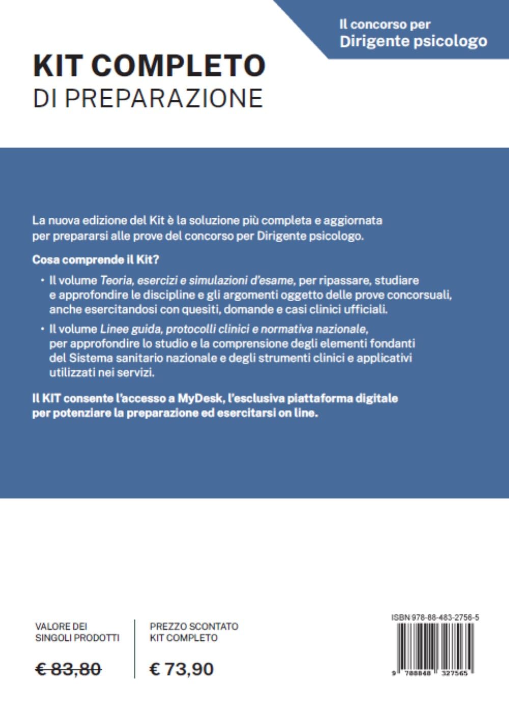 Il Concorso per dirigente psicologo. Kit completo di preparazione