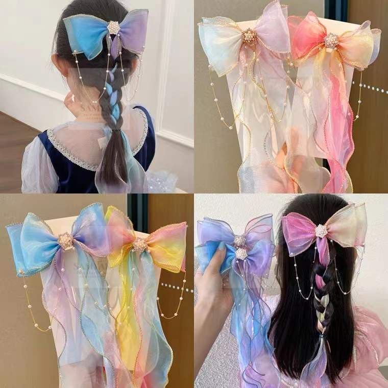 Samyak Fairy Hair Clips Tassel Bow Alligator Pins For Kids Girls & Women (B0CPDZ99DY) Amazon Price History, Amazon Price Tracker